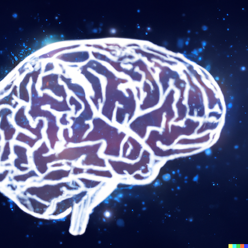 Gehirnen Sternenbild - episodisches Gedächtnis