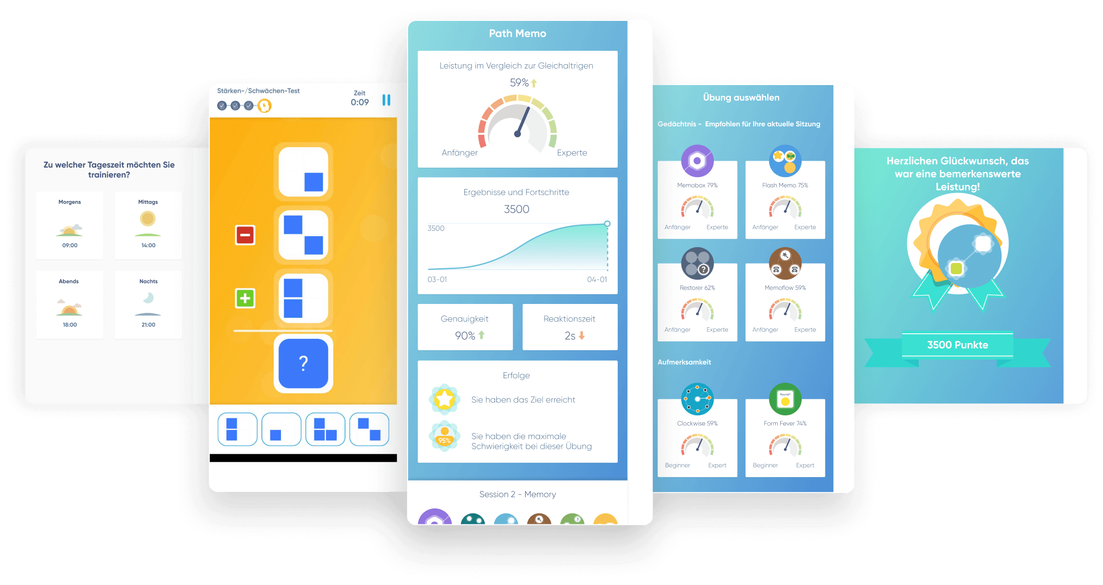 Vorschau der NeuroNation app